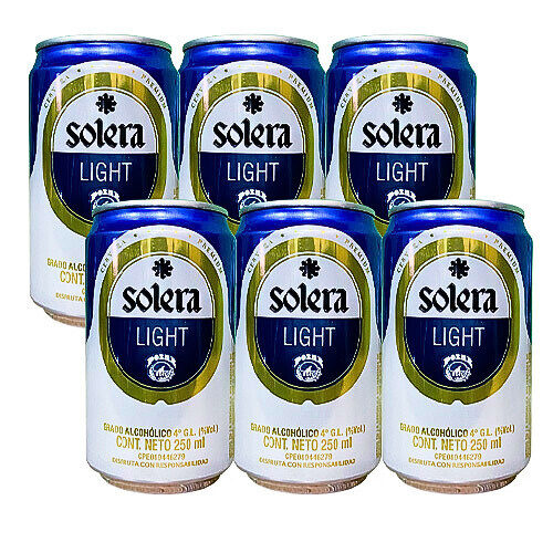 CERVEZA SOLERA AZUL