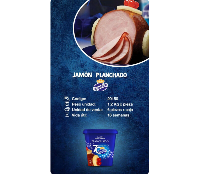 JAMÓN PLANCHADO